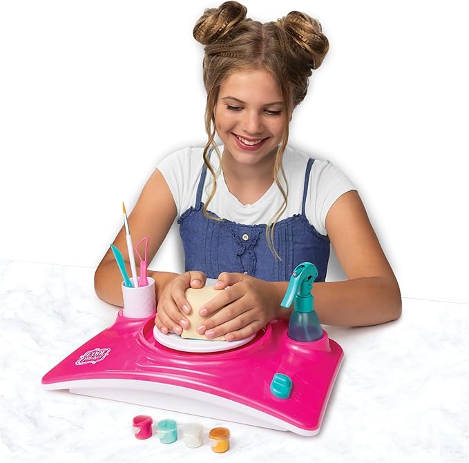 Cool Maker - Pottery Studio, Clay Pottery Wheel Craft Kit for Kids Age 8 and Up