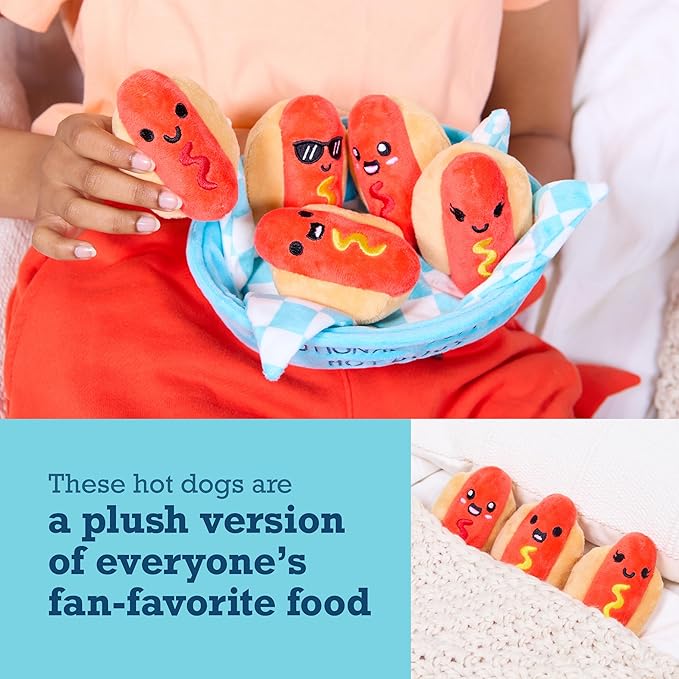 WHAT DO YOU MEME? Emotional Support Hot Dogs – Emotional Support Plushies, Cute Stuff & Funny Gifts by Relatable
