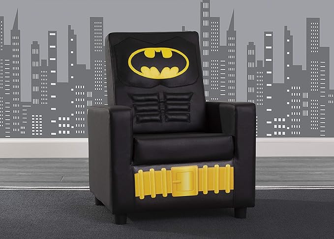 Delta Children High Back Upholstered Chair, Dc Comics Batman