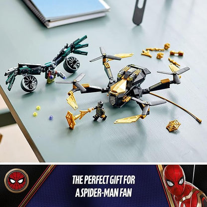 LEGO Marvel Spider-Man’s Drone Duel 76195 Building Kit (198 Pieces)
