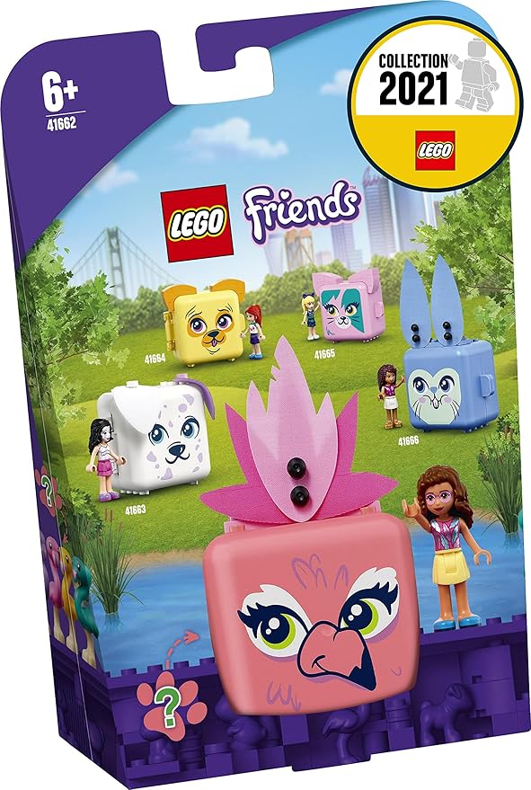 LEGO 41662 Friends Cubo-Flamenco de Olivia