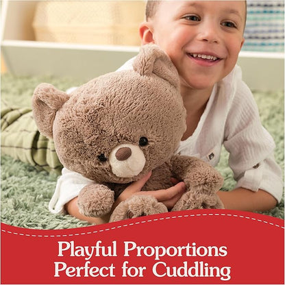 GUND Kai Teddy Bear Plush Toy, Premium Stuffed Animal for Ages 1 and Up, Taupe, 12”