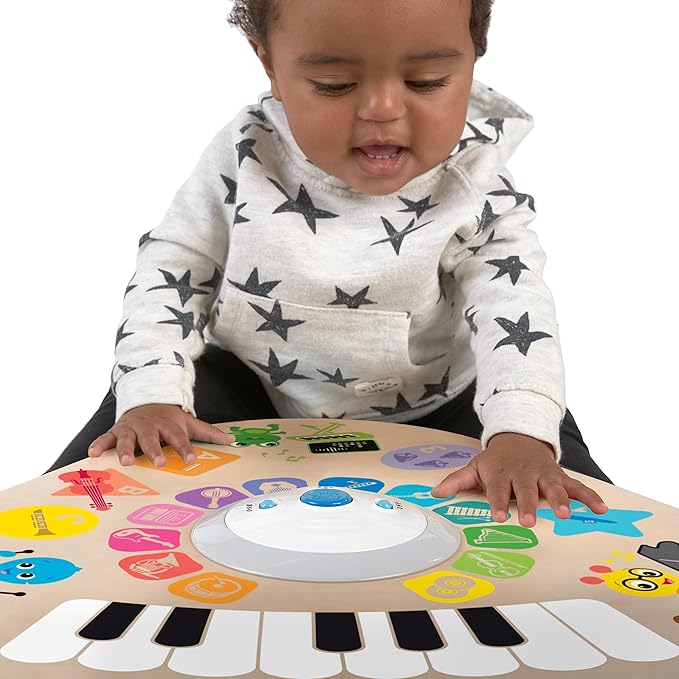 Baby Einstein Clever Composer Tune Table Magic Touch Electronic Wooden Activity Toddler Toy, Ages 12 Months +