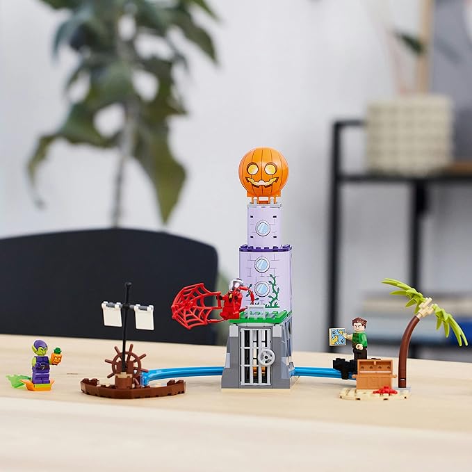 Lego Marvel Spidy and The Wow Friend: Green Goblin 10790 Toy Blocks, Present, American Comics, Superhero, Boys, Girls, 4 Years Old