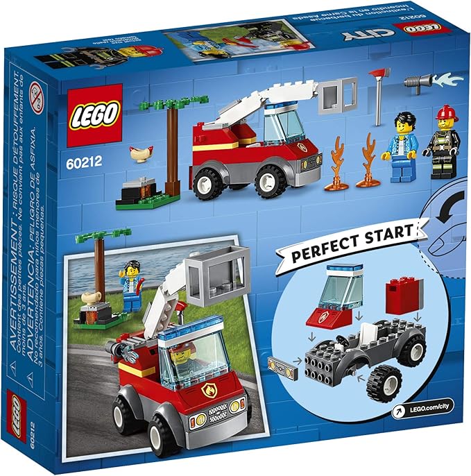 LEGO City Barbecue Burn Out 60212 Building Kit (64 Pieces)