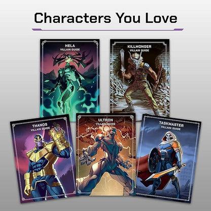 Ravensburger Marvel Villainous: Infinite Power Strategy Board Game - Engaging Brain Teaser for Ages 12 & Up | Unique Marvel Characters | Adjustable Difficulty | Great for Marvel Fans