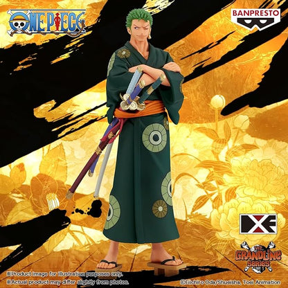 Banpresto - One Piece - Wanokuni Roronoa Zoro (Yukata Ver.), Bandai Spirits DXF ~The Grandline Series~ Figure