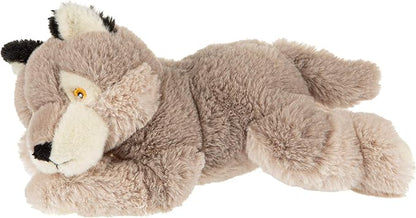 Wild Republic EcoKins Mini Wolf Stuffed Animal 8 inch, Eco Friendly Gifts for Kids, Plush Toy, Handcrafted Using 7 Recycled Plastic Water Bottles