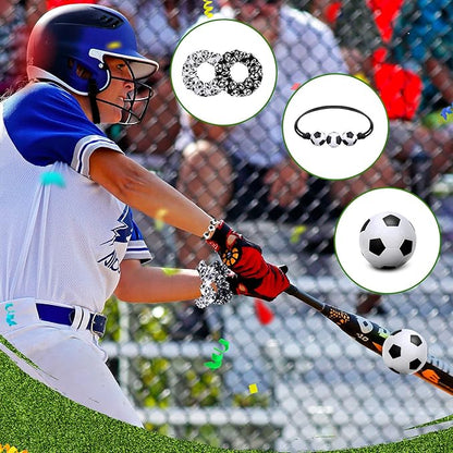 86 Pcs Soccer Party Favors, 50 Sheets Soccer Stickers, 12 Sports Stress Ball, Mini Foam Soccer Ball, 12 Soccer Charm Bracelets, 12 Soccer Scrunchie Soccer Gifts for Soccer Birthday Party Supplies