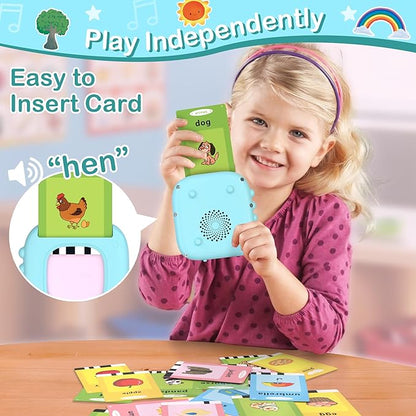Toddler Toys Age 2 3 4 5 for Boys, 510 Sight Words Talking Flash Cards, Montessori Sensory Toys Educational Learning Toys, Speech Therapy Toys, Autism Toys, Gifts for Kids