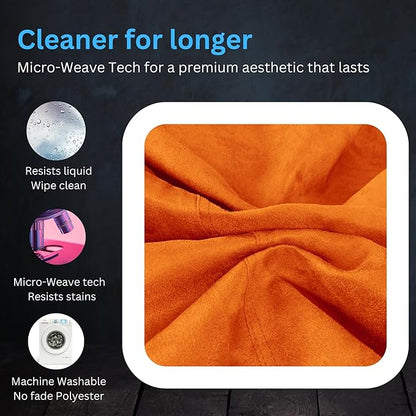 Bean Bag Stuffed Animal Storage Or Cover | No Filler | Extra Large | for Adults Or Kids | Double Stitched | Durable Zipper | Premium Microsuede