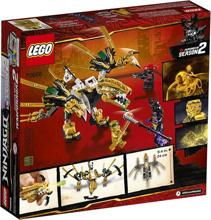 LEGO NINJAGO Legacy Golden Dragon 70666 Building Kit (171 Pieces)