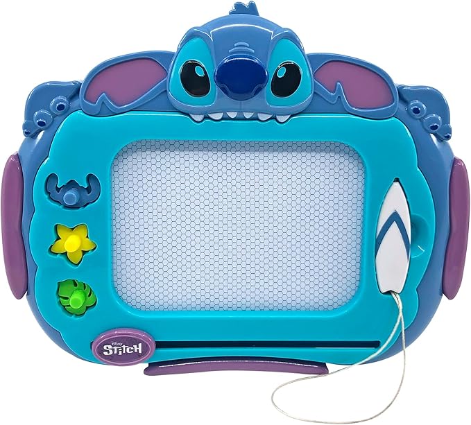 Cra-Z-Art Stitch Travel Magna Doodle Magnetic Drawing Board, Lilo and Stitch Kids Toy Gift