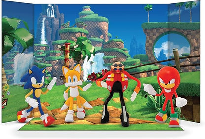 TCG Toys Bend-EMS - Sonic The Hedgehog - The Original Bendable, posable Actions Figures from The 90's are Back! Great Birthday Gifts for Kids, Boys, and Girls