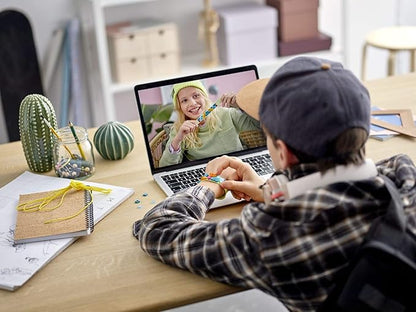 LEGO DOTS Cool Cactus Bracelet 41922 DIY Craft and Bracelet Making Kit; A Cool Design Playset That Encourages Children to Explore Self-Expression Through Creative Activities, New 2021 (33 Pieces)