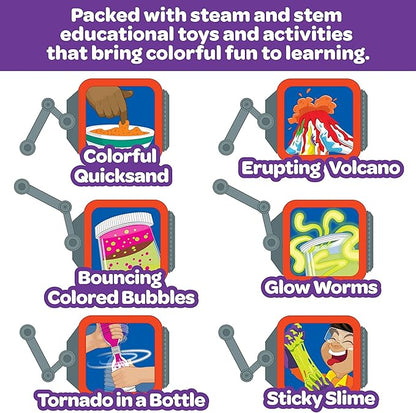 Crayola Color Chemistry Set (50 Experiments), Science Kit For Kids, STEM Toy for Kids, Gift for Boys & Girls, Ages 7, 8, 9