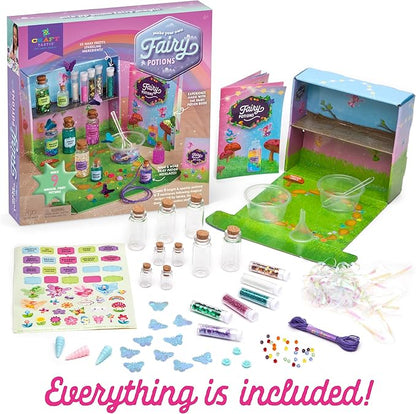 Craft-tastic – Fairy Potions Craft Kit – Make 9 Magical Fairy Potions