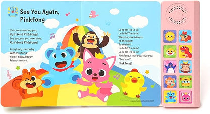 Pinkfong Sing-Alongs 10 Button Sound Book | Baby Shark Toys | Learning & Education Toys | Interactive Baby Books for Toddlers 1-3 | Gifts for Boys & Girls