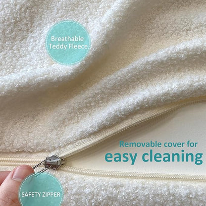 MOONBEEKI Comfy Toddler Chair, Kids Couch Fold Out to Lounger, Foldable Baby Sofa Plush for Girl and Boy Age 18 Months and Up （Charlie Dog）