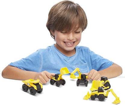 Cat Construction Little Machines 5 Pack - Great Cake Toppers