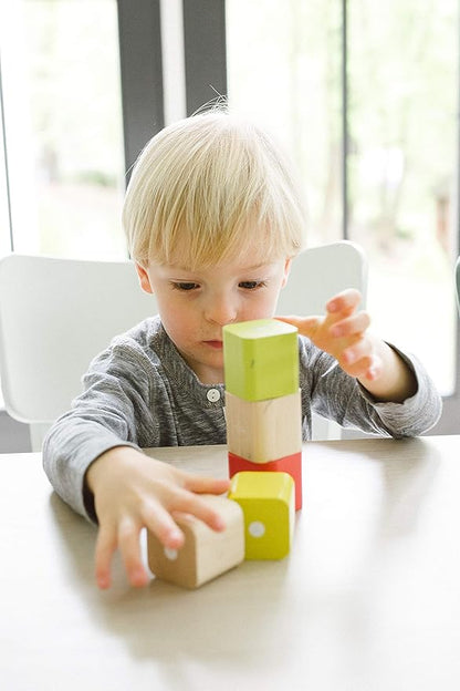 Tegu 15 Piece Magnetic Baby’s First Building Blocks, Tints