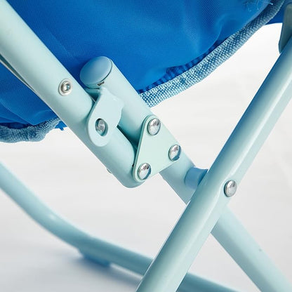 Nickelodeon Blues Clues Toddler 19” Folding Saucer Chair with Cushion, Ages 3+, Polyester