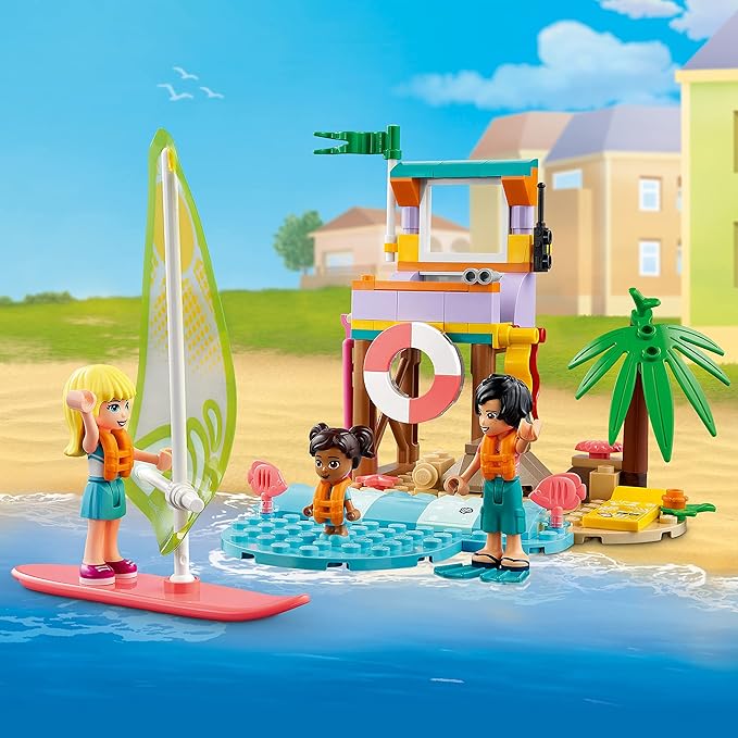 LEGO Friends Surfer Beach Fun 41710 Building Toy Set for Girls, Boys, and Kids Ages 6+ (288 Pieces)
