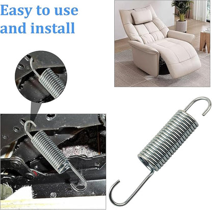 3-5/8 Inch Recliner Springs Replacement Parts, Recliner Spring for Southern Motion, Catnapper and Lazy Boy Recliner, Replacement Springs for Recliners, Recliner Replacement Parts, Chair Spring, 3 Pack