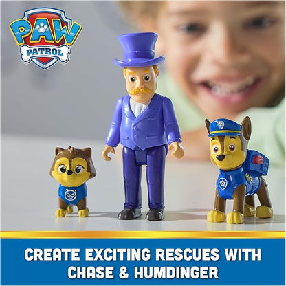 Paw Patrol Chase & Humdinger Figures Set, Kids Toys for Boys and Girls Ages 3 and Up
