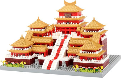 Chinese Architecture Micro Building Blocks Set Epang Palace 3050PCS Creative Toy Building Sets Best Present for Adults and Kids Age 14+