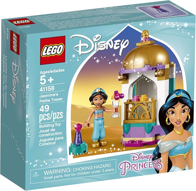 LEGO Disney Jasmine’s Petite Tower 41158 Building Kit (49 Pieces)