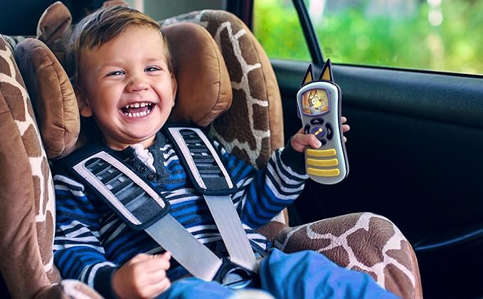 eKids Bluey Toy Remote Control for Toddlers with Built-in Music and Sound Effects, Designed for Fans of Bluey Toys