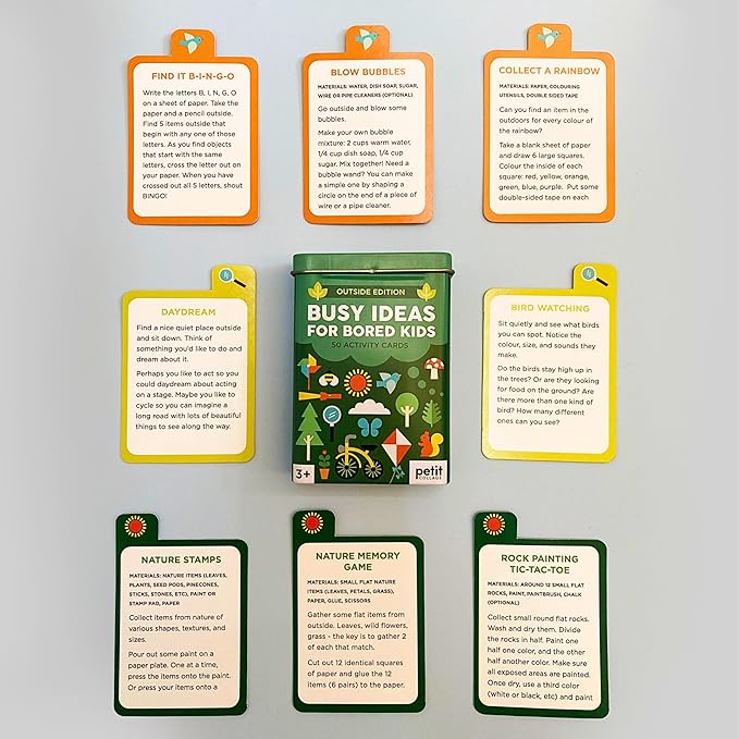 Busy Ideas for Bored Kids Outdoor