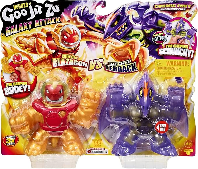 Heroes of Goo Jit Zu Galaxy Attack S5 Versus PK, Multicolor (41169)
