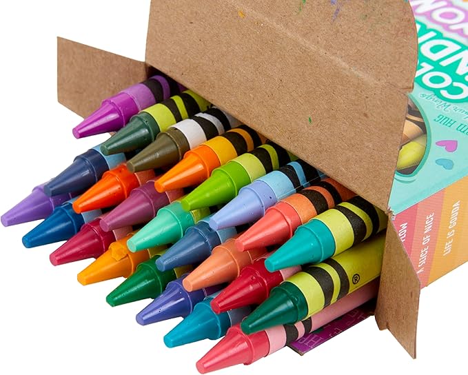 Crayola® Colors of Kindness Crayons, Assorted Colors, Box Of 24 Crayons