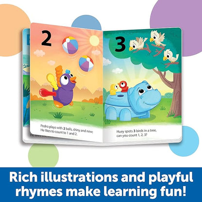 Learning Resources Spike and Friends Counting & Colors Book Set