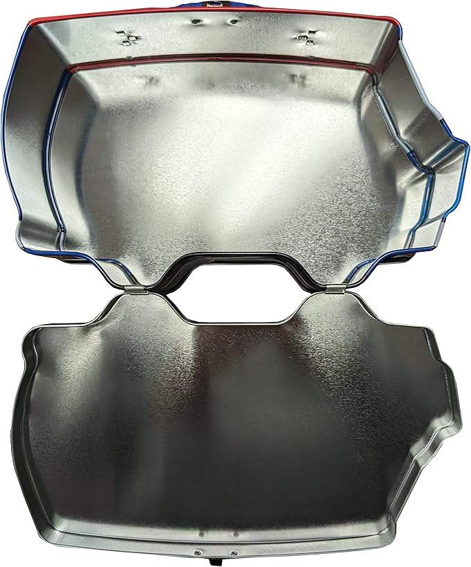Spider-man Van Shaped Tin Carry All with Handle Lock and Clasp