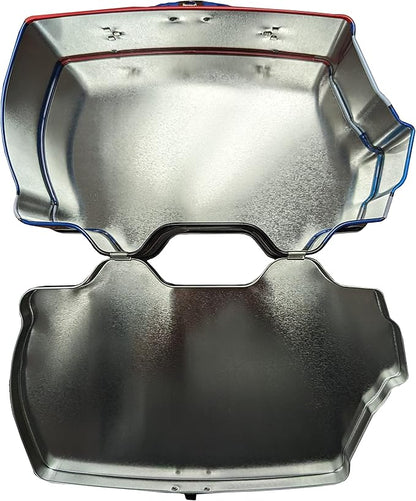 Spider-man Van Shaped Tin Carry All with Handle Lock and Clasp