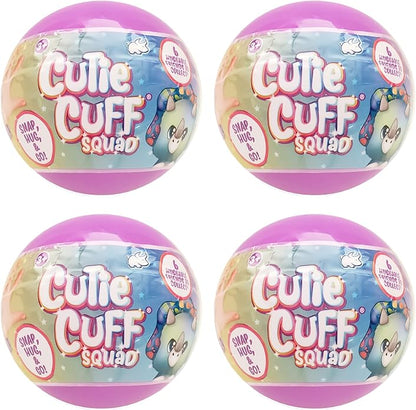 Bulls i Toy Cutie Cuff Squad Slap Bands - Lot of 4 Blind Capsules
