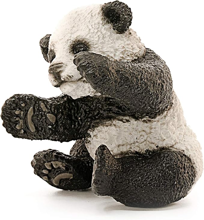 Schleich Wild Life, Wild Animal Jungle Toys for Boys and Girls, Baby Panda Cub Toy Figurine, Ages 3+
