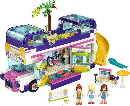 LEGO Friends Friendship Bus 41395 Heartlake City Toy Playset Building Kit Promotes Hours of Creative Play, New 2020 (778 Pieces)