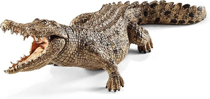 Schleich Wild Life, Realistic Wild Animal Toy for Boys and Girls, Crocodile Toy Figurine with Movable Jaw