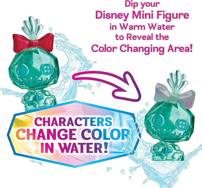Disney Crystal Surprise Series 1, Mini Collectible Crystal Figures with Activity Compound, Collectible Blind Bag Inspired Figures, Kids Toys for Ages 3 and Up by CRA-Z-Art