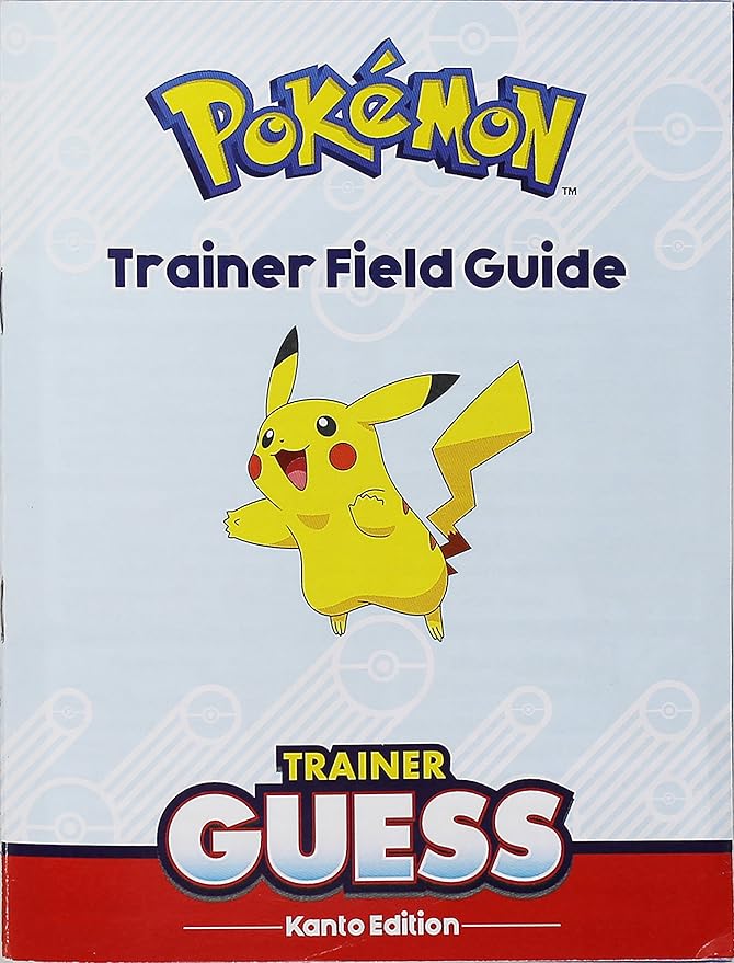 Pokemon Trainer Guess: Kanto Edition Electronic Game for 72 months to 180 months