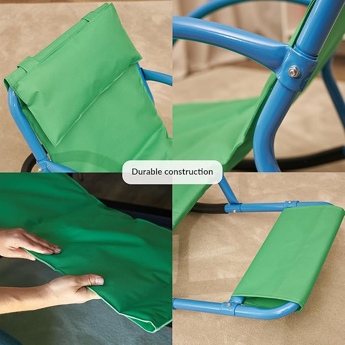 ODOXIA Kids Rocking Chair | Sensory Rocking Chair | Sensory Floor Rocker | Special Needs Chair for Child | Autism Equipment, Ages Toddler, Teeter, Totter