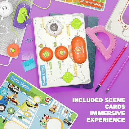 Science Kits for Kids - STEM Kits for Kids, Electronics Exploration Kit, Over 150 Projects, 14 Circuit Parts, STEM Educational Toy Gifts for Kids Boys Girls Ages 3 4 5 6 7 8 9 10 11 12