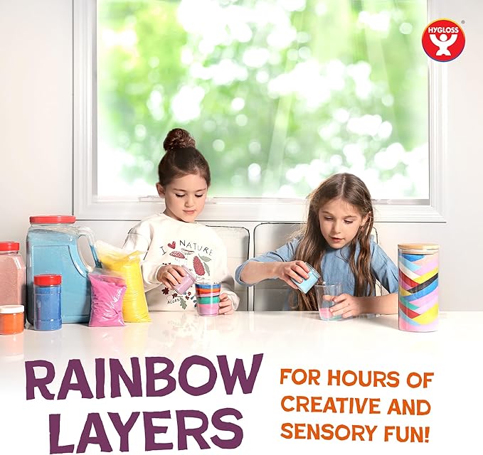 Hygloss Colored Play Sand – 25 lb Brown Craft Sand for Sand Art, Christmas Gifts & Decorations, DIY Projects, Classroom Activities, and Plant Décor – Fine, Non-Toxic Sand, Safe for Kids Ages 3+