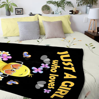 Duck Blanket for Girls Adult duck Blanket Kids Funny Blanket Suitable for Bedroom Living Room bed sofa Crib Couch Chair outdoor All Season Items That Yellow Duck Lovers Will Love 40"x30"for Pets