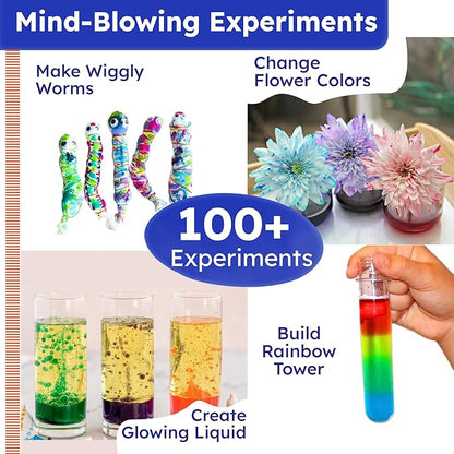 Butterfly Edufields 100+ Science Kits for Kids Age 4-8 | Science Kit Gifts for 6 Year Old Boys & Girls| Science Experiments for Kids 6-8 | Kids Science Kits Age 4-8 | Cool 7 Year Old Gifts