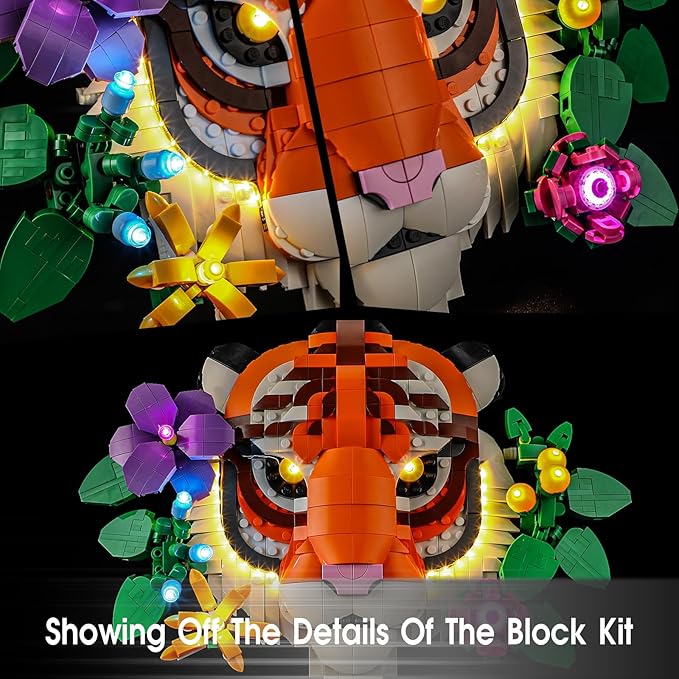 LED Light for Lego 31217 The Fauna Collection Set, Light Kit Compatible with Lego 31217 Building Blocks Model, Not Included The Model Set